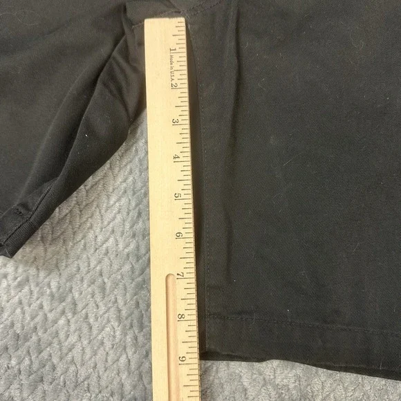 RVCA Men's 29 The Weekend Stretch Chino Short Shorts Black Casual 9in Inseam - Picture 5 of 9